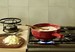 Service à fondue en céramique 35,5 cm rouge Grand Cru